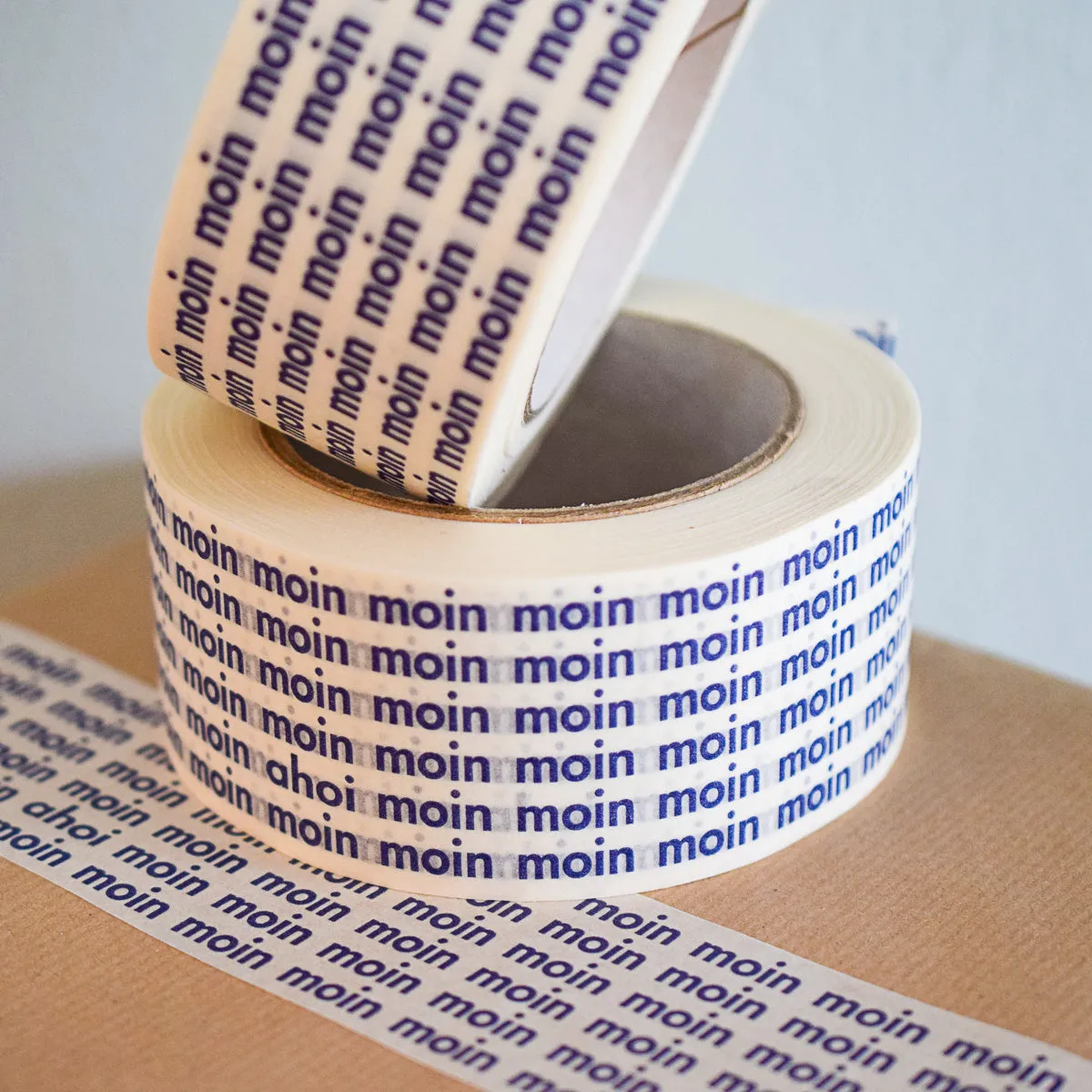 Papierklebeband MOIN - Bedrucktes Packband / Klebeband